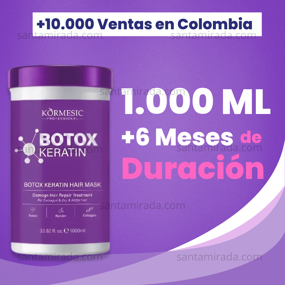 KERATINA BOTOX | CABELLO LISO Y BRILLO INTENSO
