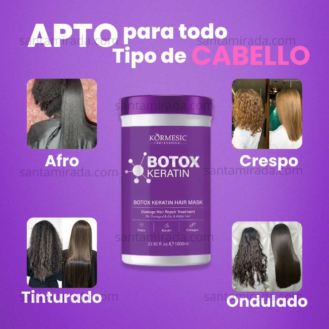 KERATINA BOTOX | CABELLO LISO Y BRILLO INTENSO