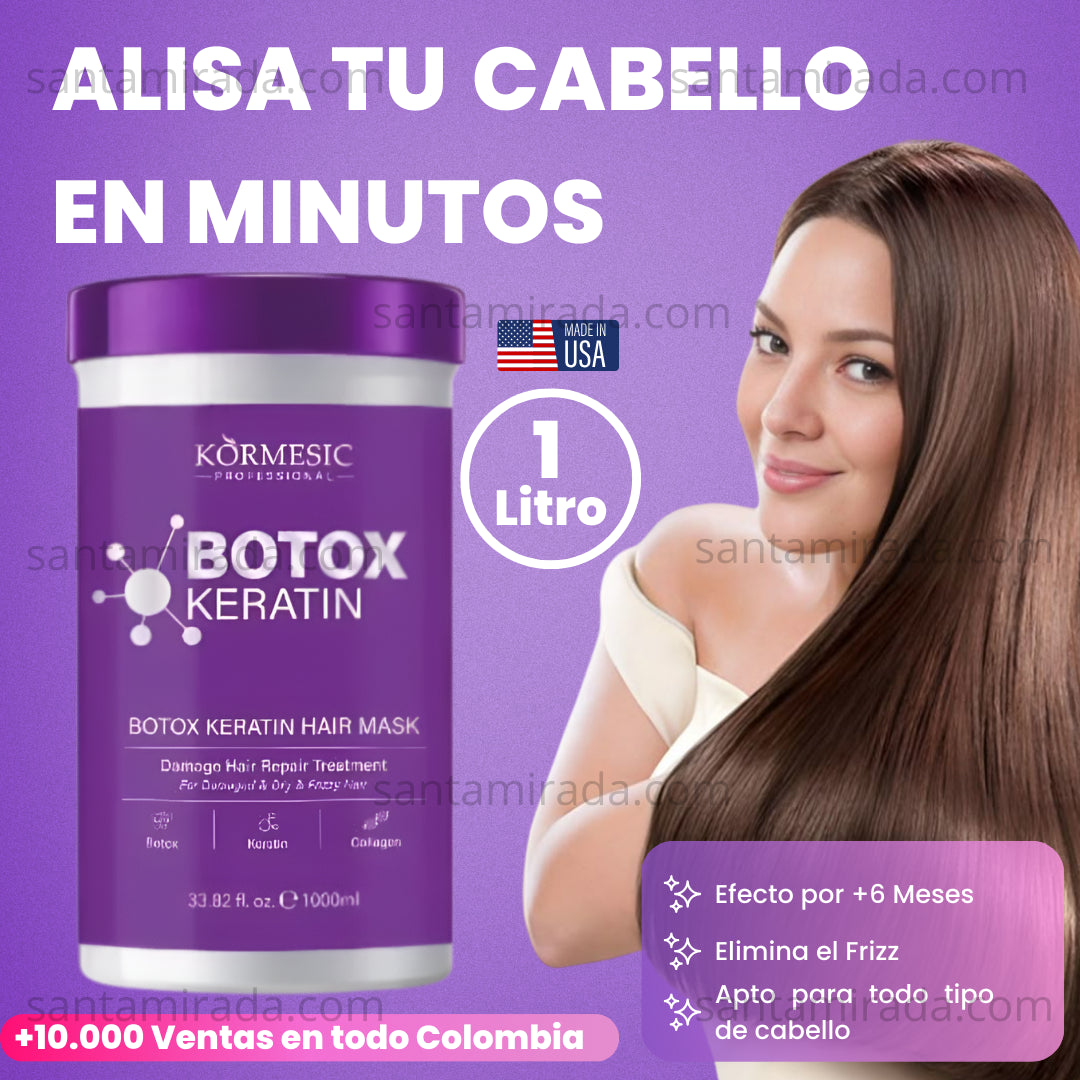 KERATINA BOTOX | CABELLO LISO Y BRILLO INTENSO