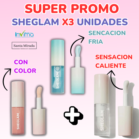 SUPER PROMO VOLUMINIZADORES X3 | SHEGLAM