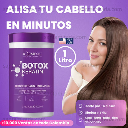 KERATINA BOTOX | CABELLO LISO Y BRILLO INTENSO